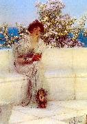 Alma Tadema The Year is at the Spring Norge oil painting reproduction